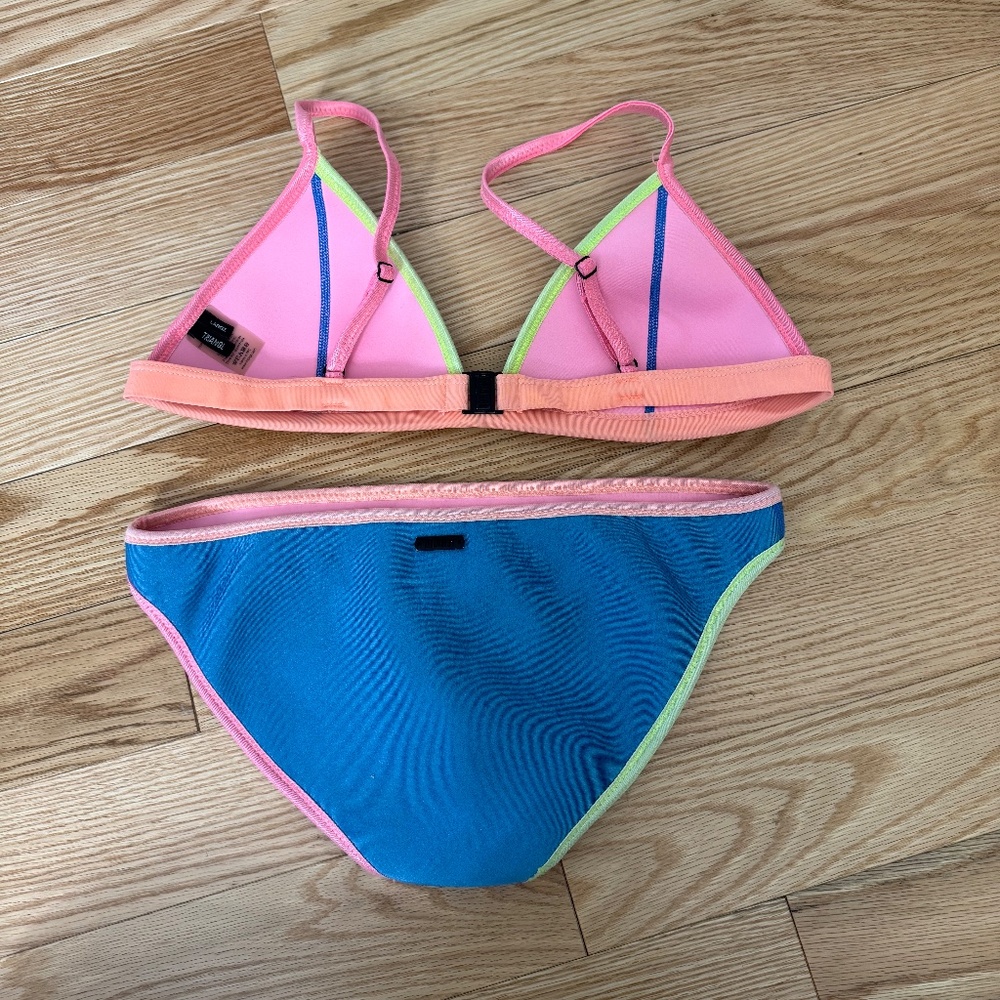 Triangle Bathing Suit Set - Picture 2 of 2